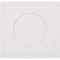Façade DESIR BLANC SOFT TOUCH SIMPLE 1 MEDIA|Modelec-MD8192-810