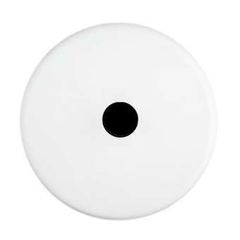 Façade IRIS BLANC SIMPLE SORTIE DE CABLE|Modelec-MD8197-351