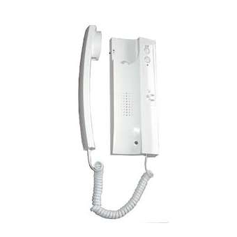 Combiné audio - Appel modulé, réglage sonnerie, bouton de service - N 2 fils|Tonna-TOQ641805