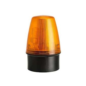 LED 100 ORANGE 10-17VCA/CC 8 LED IP65 BASE DROITE|-MKM66901