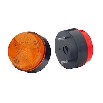 KMX 75 ROND TRANSPARENT 115/230VCA 2J IP67|-MKM98205