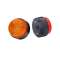 KMLED 75 ROND ROUGE 115/230VCA 12 LED IP67|-MKM98312