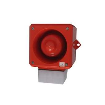 YL50/D50/O/RF/WR - COMBINE SIRENE/FLASH 24VCC OPALE 5J 112dB IP66|-MKM212038