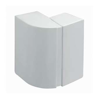 Angle extérieur variable +ou-5DEG-Pour goulotte distribution Viadis 120x40mm-Bla|Planet wattohm-PLW16442