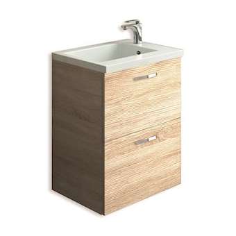 Sous-vasque REDUCTO L600 2 coulissants - Chêne Bardolino Naturel|Neoform industries sas-UIDA2344865