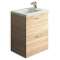 Sous-vasque REDUCTO L600 2 coulissants - Chêne Bardolino Naturel|Neoform industries sas-UIDA2344865