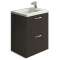 Sous-vasque REDUCTO L600 2 coulissants - Graphite|Neoform industries sas-UIDA2344858