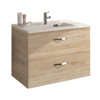 Sous-vasque MILANO L700 2 coulissants - Chêne Bardolino Naturel|Neoform industries sas-UIDA2355458