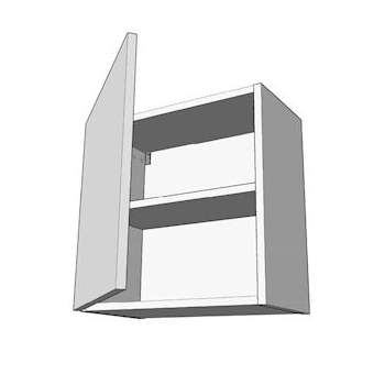 Meuble Haut L300 1 porte - Chromix Argent|Neoform industries sas-UIDA2348245
