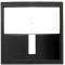 Systo interrupteur automatique infrarouge 2 fils 2 modules Noir|Hager-HAGWS050N