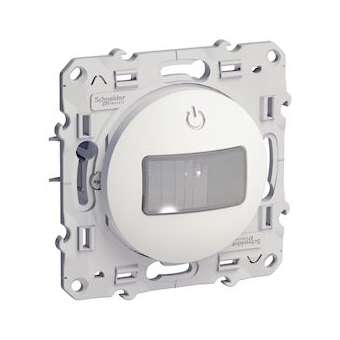 Odace, détecteur de présence et de mouvement Blanc, spécial rénovation, 2 fils|Schneider Electric-SCHS520524