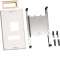 Kit,universN,450x250mm,pour Disj. H3+ P250,avec interrupteur différentiel|Hager-HAGUK31LH1F