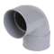 Pvc coude simple ff 87DEG30 d.160 evacuation|Nicoll-NCLCZ88
