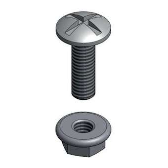 Boulon poêlier TRL M6x15 HE, EZ|Niedax France-NDX648147