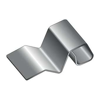 Clips pour couvercle fil, hauteur de chemin de câbles 30 mm, Inox|Niedax France-NDX553058