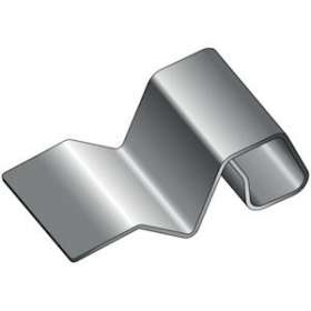 Clips pour couvercle fil, hauteur de chemin de câbles 30 mm, Inox|Niedax France-NDX553058