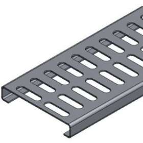 Rail Télex en C, 75mm, 2m, SZ|Niedax France-NDX448006