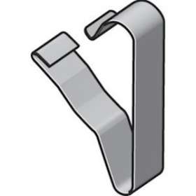 Clips CO6 imperdable, pour couvercles de goulottes GRS, Inox|Niedax France-NDX023454
