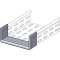 Embout de protection U pour dalles, 27x24, M2|Niedax France-NDX023830