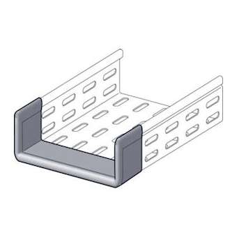 Embout de protection U pour dalles, 27x75, M2|Niedax France-NDX023832