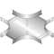 Croix dalle perforée 96x147, Gammes BS, PS-PSN, TS, BRP, BD, GC|Niedax France-NDX422024