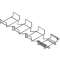 Elément MTCE pliable, gamme MTC CITO, 54x150, I2|Niedax France-NDX713431