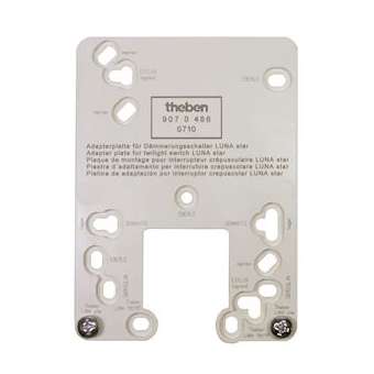 Plaque de fixation universelle pour LUNASTAR|Theben-THB9070486