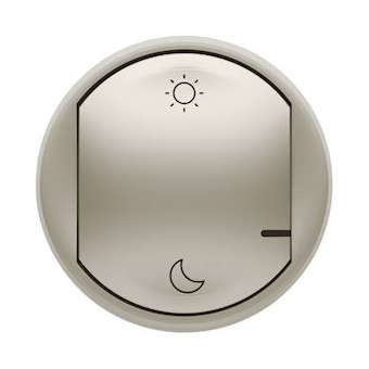 Enjoliveur Céliane with Netatmo pour commande sans fil Lever/Coucher - titane|Legrand-LEG064821