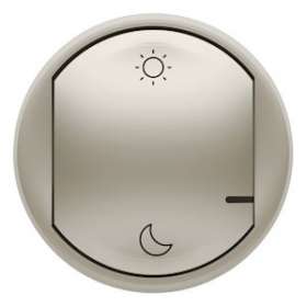 Enjoliveur Céliane with Netatmo pour commande sans fil Lever/Coucher - titane|Legrand-LEG064821
