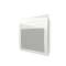 Rayonnant digital Solius horizontal 1000W blanc