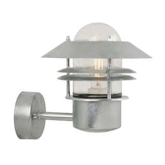 BLOKHUS applique murale Acier Galvanisé et Verre E27|Nordlux-ORX25011031