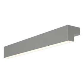 L-LINE 60, applique intérieure, gris, LED, 10W, 3000K, IP44|SLV-DC51001301