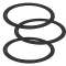 Joint pour Staldglas 3 pcs, Noir|Nordlux-ORX2444999