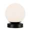 Lilly, Lampe de table, Noir, verre blanc opale, E14|Nordlux-ORX48885003