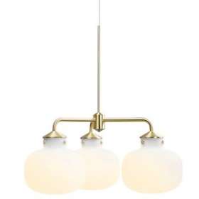 RAITO 3 bras Suspension Blanc Opale E27 max 25W|Nordlux-ORX48053001