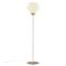 RAITO Lampadaire Blanc Opale E27 max 15W