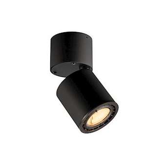 SUPROS 78, plafonnier intérieur, noir, LED, 12W, 3000K, variable|SLV-DC5116330