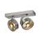 KALU, 2 spots, QPAR111 plafonnier, alu brossé. ES111, max. 2x75W|SLV-DC5147316