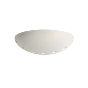 DOMINO - Applique Mur plâtre E27 77W max.,demi-lune, lampe non incl.|Aric-ARI3005