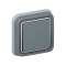 Interrupteur ou va-et-vient étanche Plexo complet encastré - gris|Legrand-LEG069984