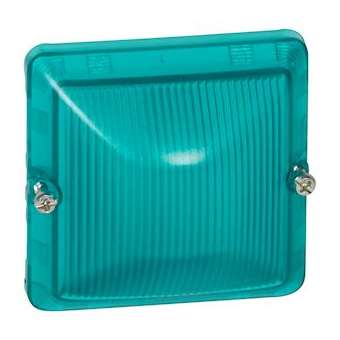 Diffuseur étanche pour lampe vert Plexo composable IP55 - gris et blanc|Legrand-LEG069589