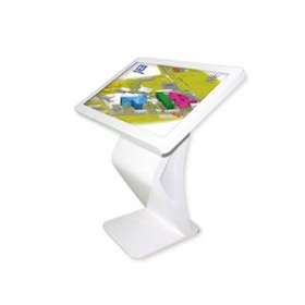 Pupitre Tactile 46' 16/9-1920x1080-Métal, 360 cd/m², blanc|Trafic technololgie systeme-TTST-PID46T360