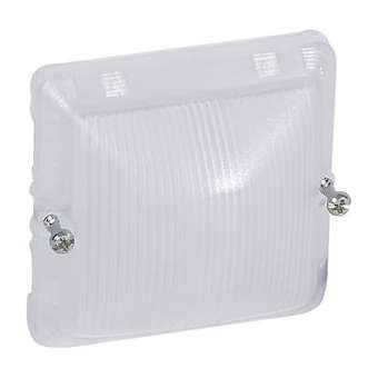 Diffuseur étanche pour lampe incolore Plexo composable IP55 - gris et blanc|Legrand-LEG069588