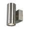 ASTINA STEEL, applique extérieure, inox, GU10/QPAR51, 2x 35W max, IP44, inox 304|SLV-DC5233302