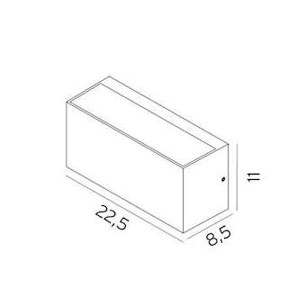 ASKER patine rouille 46W halogène max./E27 classe I IP65 down-light claire|Norlys-NOS1514RO