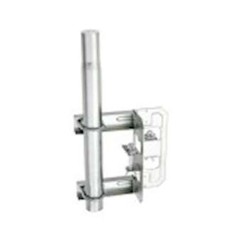 Fixation cheminée simple, à étrier, pour mâts de D 30 à 50 mm - Zinc bleu|Erard-EAD801303