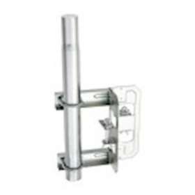 Fixation cheminée simple, à étrier, pour mâts de D 30 à 50 mm - Zinc bleu|Erard-EAD801303