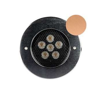 ZEPH 3 - 24 rond bronze 3000K 925lm 6x2W 0/50DEG|Europole-POL55442BR
