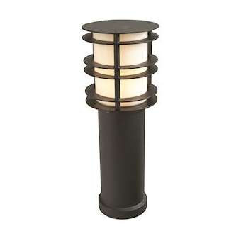 STOCKHOLM noir 49cm 10W LED dim. 3000K 1098lm classe I IP65 IK10|Norlys-NOS1260SV