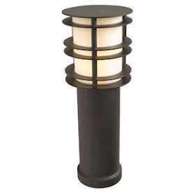 STOCKHOLM noir 49cm 10W LED dim. 3000K 1098lm classe I IP65 IK10|Norlys-NOS1260SV